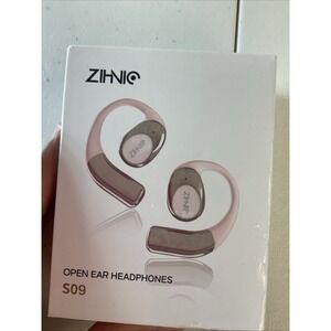 ZIHNIO S09 Open Ear Headphones Pink